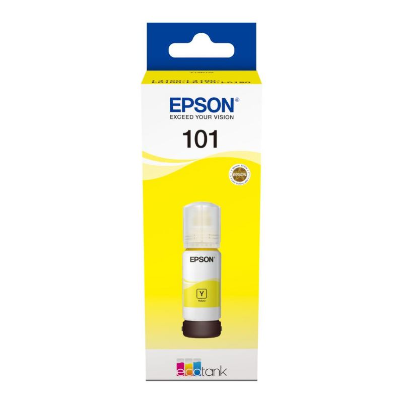 Tinta Epson 101 T03V4 L4150 yellow ecotank C13T03V44A 70ml