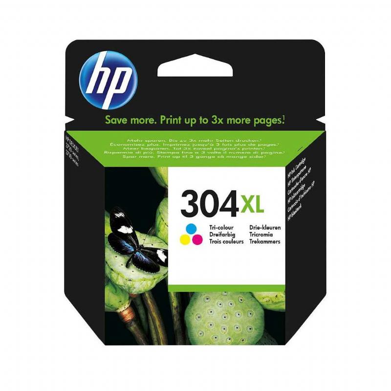 Tinta HP N9K07AE no.304XL DJ2630 tri-color