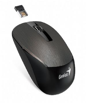 MOUSE GENIUS NX-7015 USB CHOCO. METAL  