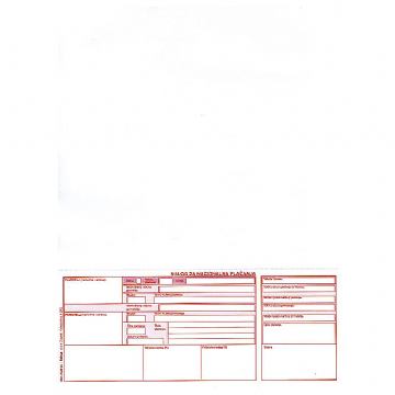 Obrazac HUB-3A memorandum A4 1/300 Fokus