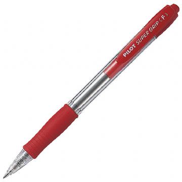 PILOT SUPER GRIP BPGP-10R-F KEM.CRVENA $