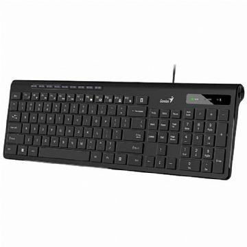 Tipkovnica Genius Slimstar 230 II USB crna US 