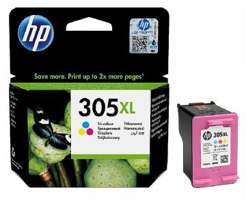 Tinta HP 3YM63AE 305XL tri-color DJ2300/2700 