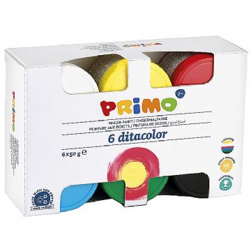 Boja tempera za ruke 50g u čaši 6boja CMP.226TD50S