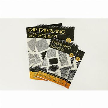 BLOK FABR. SCHIZZI 21X29,7 A4 90G 120G $
