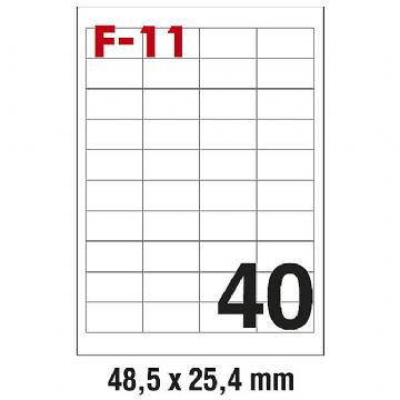 ETIKETE ILK 48,5X25,4 F-11 100/1  