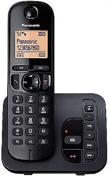 Telefon PANASONIC KX-TGC220FXB bežični crni sa sekretaricom 