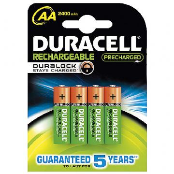 BAT. PUNJ.1,2 AA PK4 DURACELL  