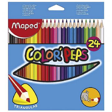 BOJE DRVENE 24BOJE ANIMAL MAPED