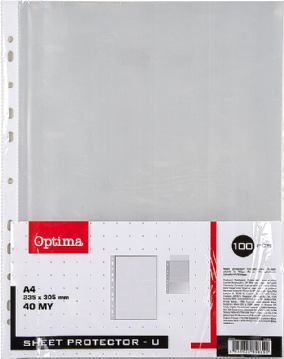 Fascikl UR uložni 40my OPTIMA A4 100/1 