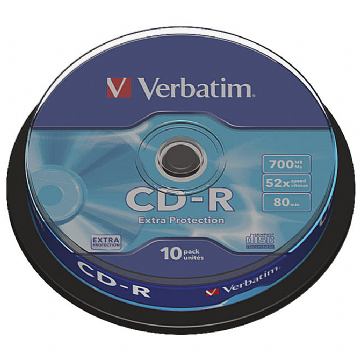 CD-R VERBATIM SPINDLE PK10  