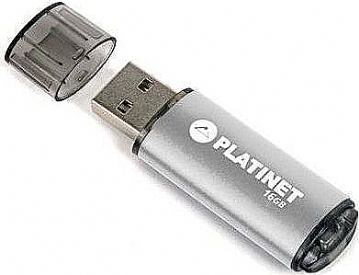 USB 2.0 Flash drive 16GB PLATINET PENDRIVE X-Depo - Silver