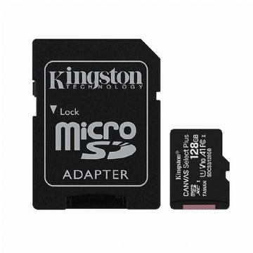 Memorijska kartica Micro Secure Digital 128GB KINGSTON Class10 UHS-I + Adapter