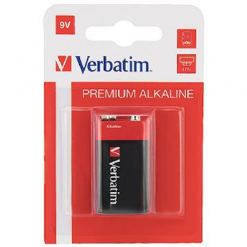 Baterija alkalna 9V Verbatim 49924 blister