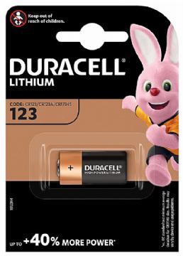 Baterija DURACELL Photo CR123 3V 1/1