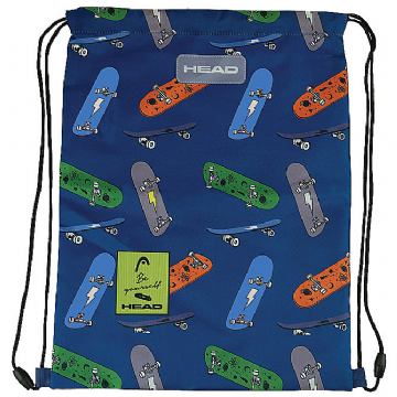 Vrećica za tjelesni Skateboard Head 507020006 plava