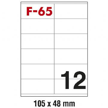 ETIKETE ILK 105X48MM PK100L F-65  