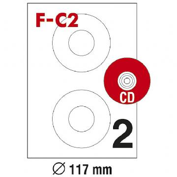 ETIKETE ILK FI 117 ZA CD PK100 F-C2  