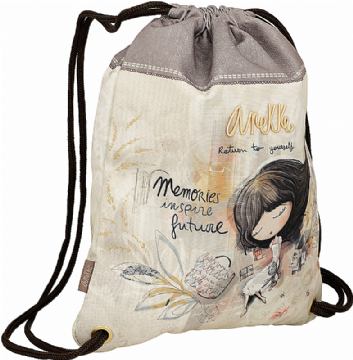 Ruksak vrećasti Anekke MEMORIES SS25 33x45x2,5cm