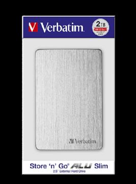 Externi hard disk Verbatim 53663 Store'n'Go Alu slim 2.5