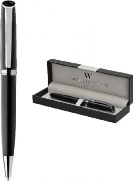 Set pisaći Wellington Aurora crna kemijska ol. u poklon kutiji P1/100