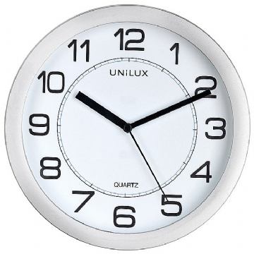 Sat zidni fi-22 cm Attraction Unilux 400094404 sivi