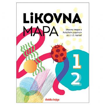 Mapa likovna + kolaž I-II razred Umjetnost i ja Školska Knjiga