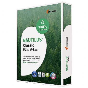 Papir ILK Nautilus A4 80g reciklirani Classic pk500 Mondi