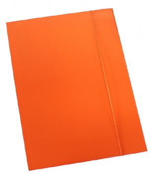 FASCIKL S GUMICOM KARTON A4 FLUO NARANČASTA 