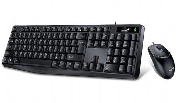 Tipkovnica Genius KM-170 + Miš USB crna 