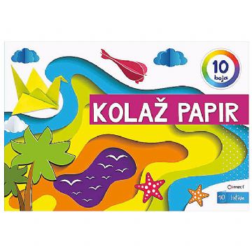 KOLAŽ PAPIR 10L A4 CONNECT  