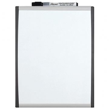 Ploča magnetna 21,5x28 cm crni/srebrni okvir Nobo 1903778 bijela